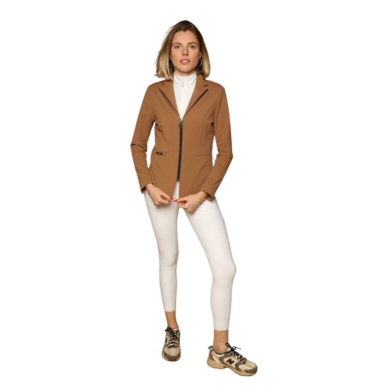 GEM - Veste de concours femme Jinger café | - Ohlala