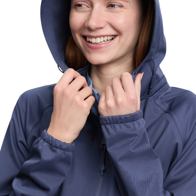 LeMieux - Veste imperméable à col zippé femme Perri shadow | - Ohlala