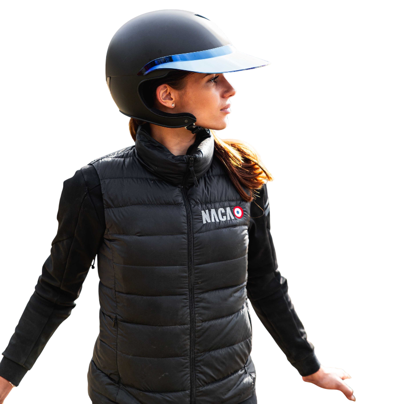 NACA - XL X-Ray vizier blauw/zwart | - Ohlala