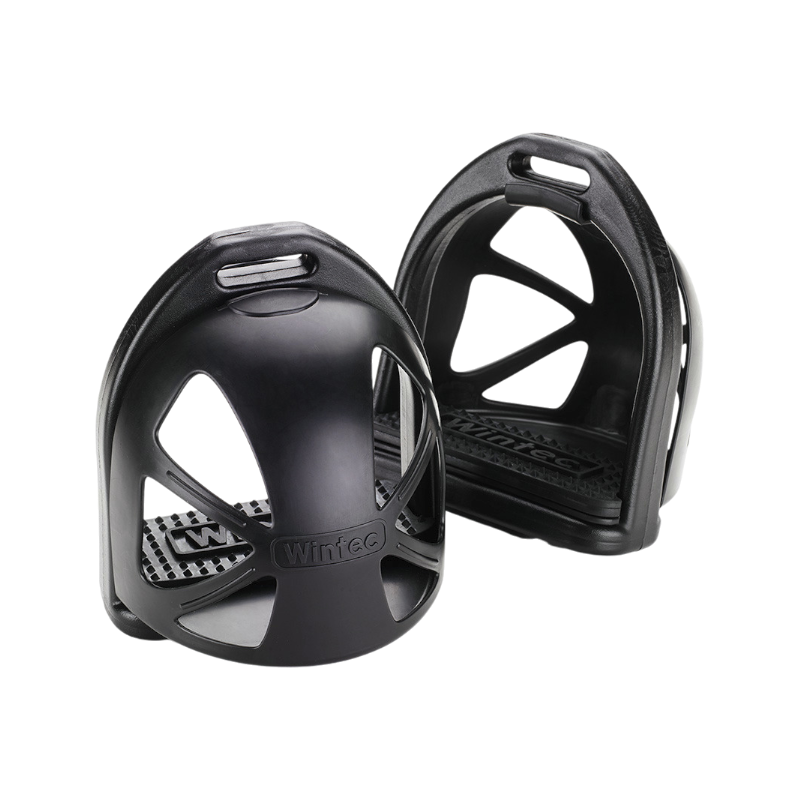 Wintec - Étriers éducatifs coques noir