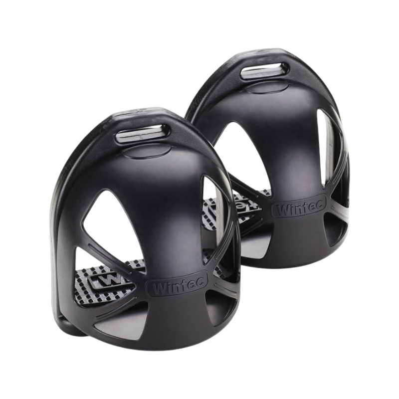 Wintec - Étriers éducatifs coques noir