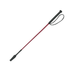 Whip&Go - Cravache Twist à poignée bordeaux 65 cm | - Ohlala