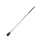 Whip&Go - Cravache soft brun/ argent | - Ohlala