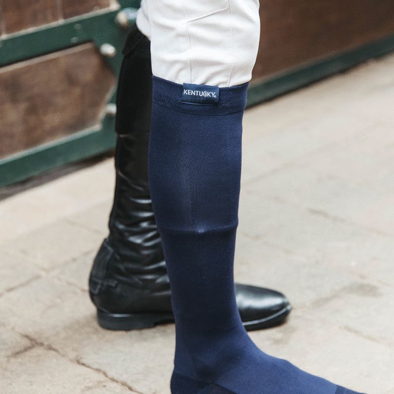 Kentucky Horsewear - Chaussettes d'équitation Achilles Gel marine | - Ohlala