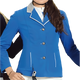 Privilège Equitation - Veste Airsafe concours dame bleu électrique | - Ohlala