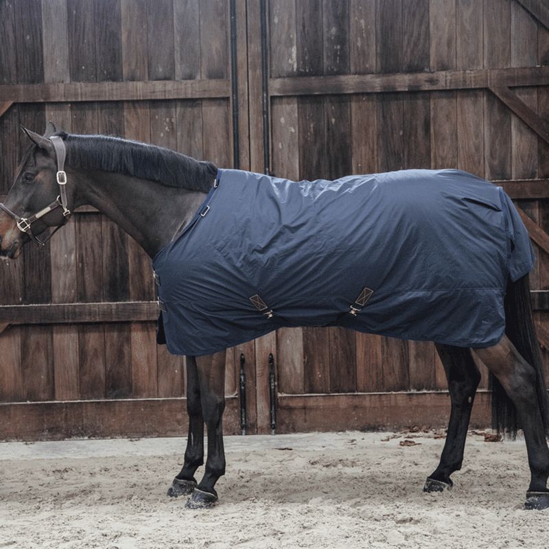 Kentucky Horsewear - Couverture d'extérieur all weather hurricane 0g marine | - Ohlala