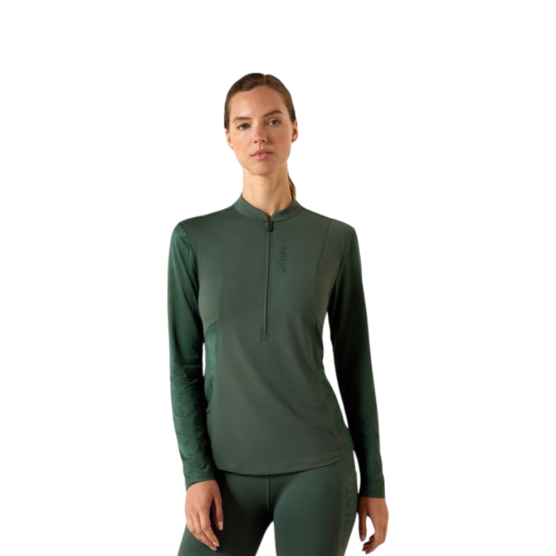 Baselayer zippé femme Breathe monstera