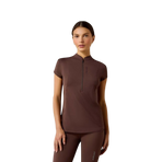 Baselayer zippé femme Breathe pommel brown