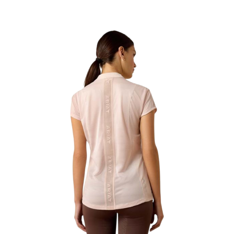 Baselayer zippé femme Breathe sepia rose