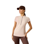 Baselayer zippé femme Breathe sepia rose