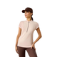 Baselayer zippé femme Breathe sepia rose