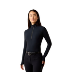 Baselayer zippé femme SolVeil noir