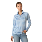 Baselayer zippé femme Sunstopper 3.0 imprimé st tropez mirage