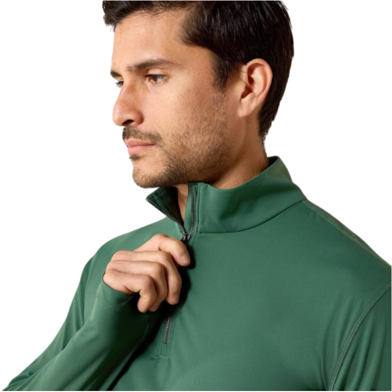 Baselayer zippé homme SolVeil monstera