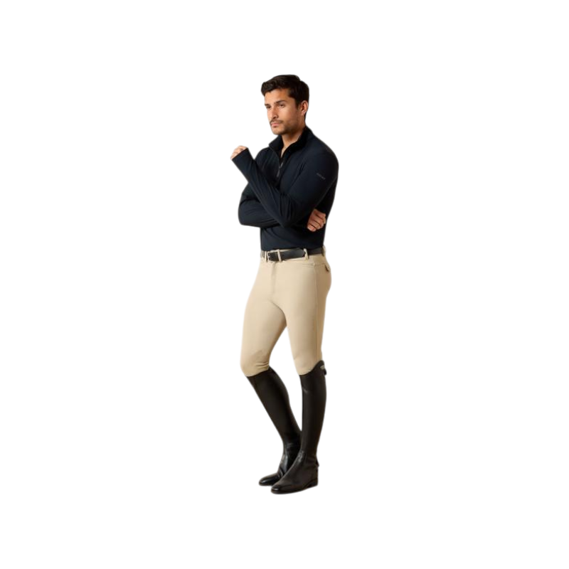 Baselayer zippé homme SolVeil noir