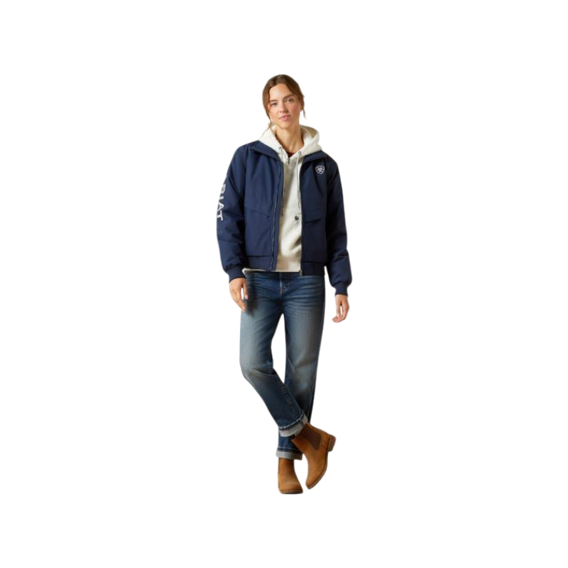 Ariat - Blouson matelassé femme Stable 2.0 marine