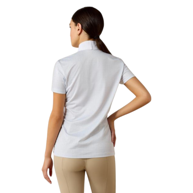 Chemise de concours femme Aptos riviera check