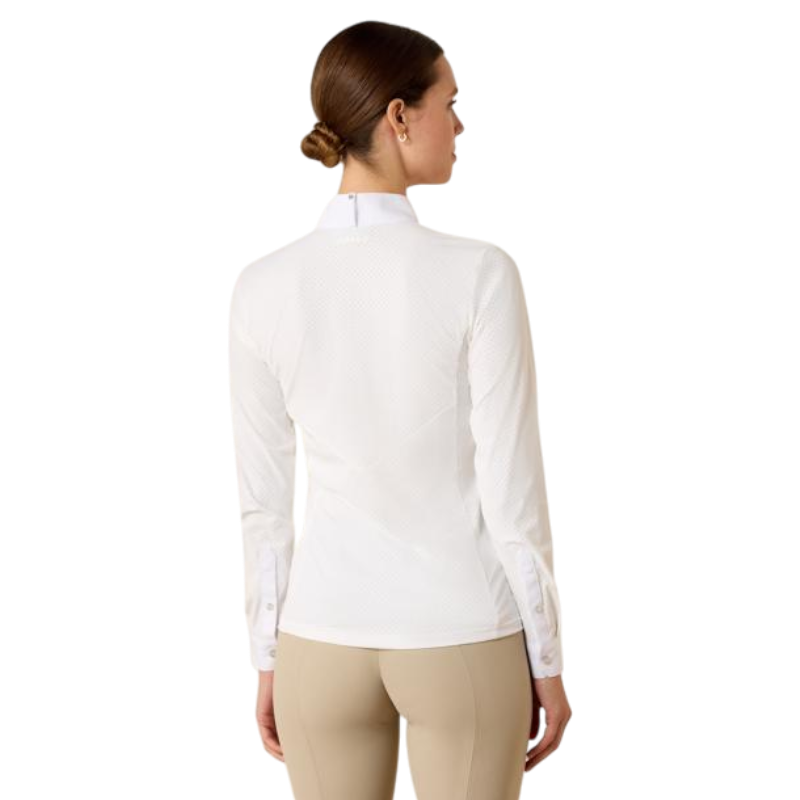 Chemise de concours femme Breathe blanc