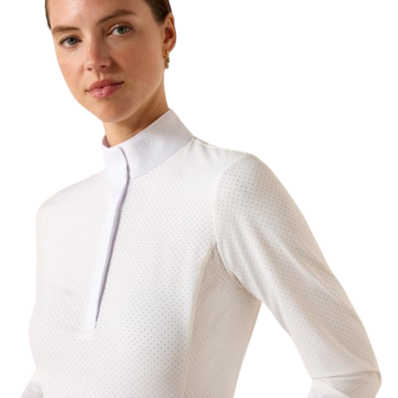 Chemise de concours femme Breathe blanc