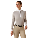 Chemise de concours femme Breathe show grey