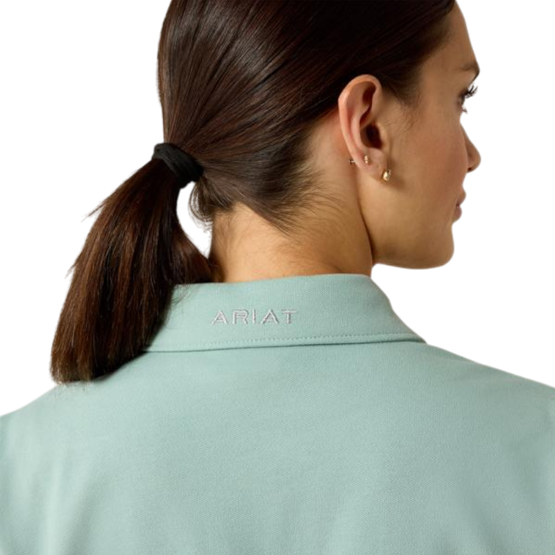 Polo concours femme Prix 3.0 blue surf