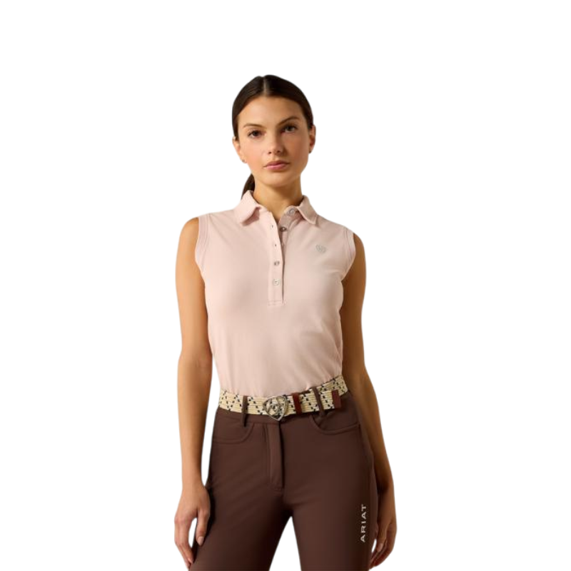 Polo concours femme Prix 3.0 sepia rose