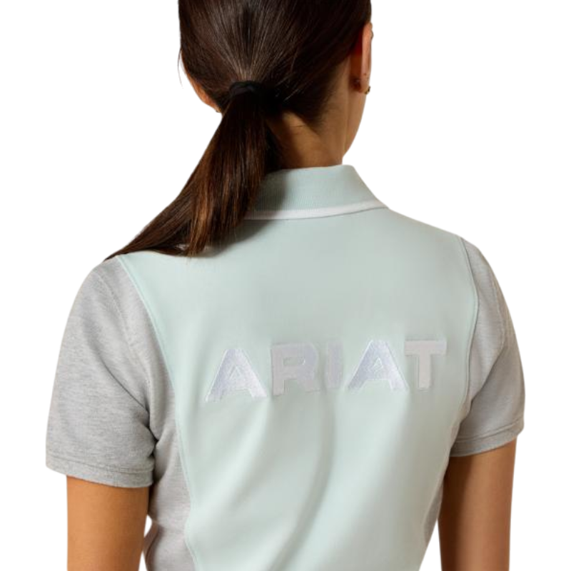 Polo femme Taryn starlight/ heather grey