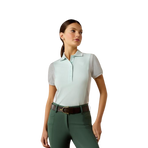 Polo femme Taryn starlight/ heather grey