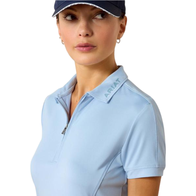 Polo zippé femme Bandera st tropez