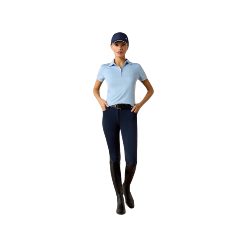 Polo zippé femme Bandera st tropez