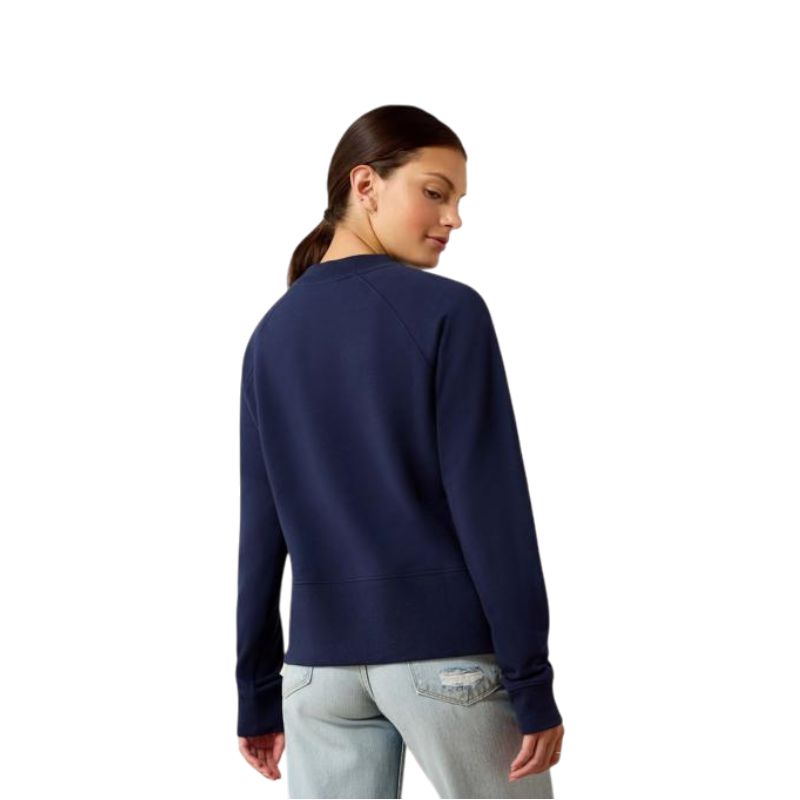 Sweat-shirt femme Martine navyt