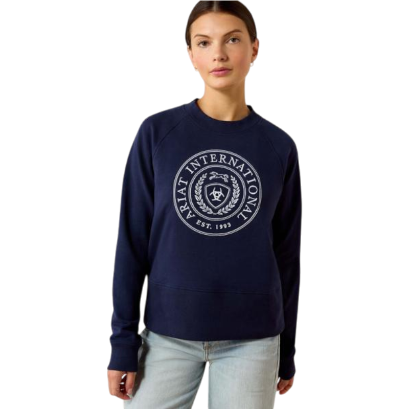 Sweat-shirt femme Martine navyt