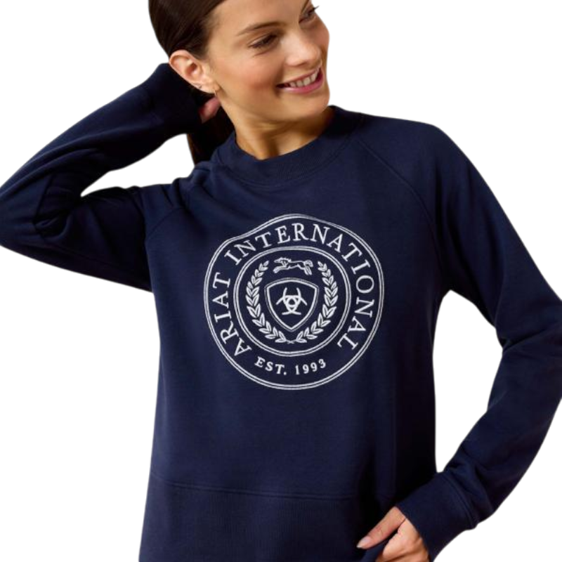 Sweat-shirt femme Martine navyt