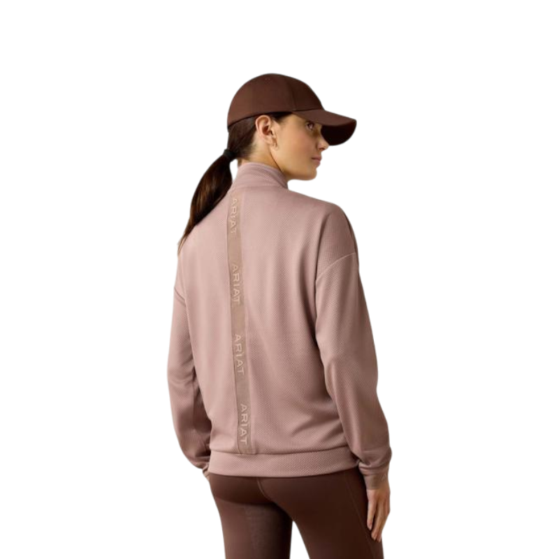 Sweat-shirt zippé femme Breathe antler