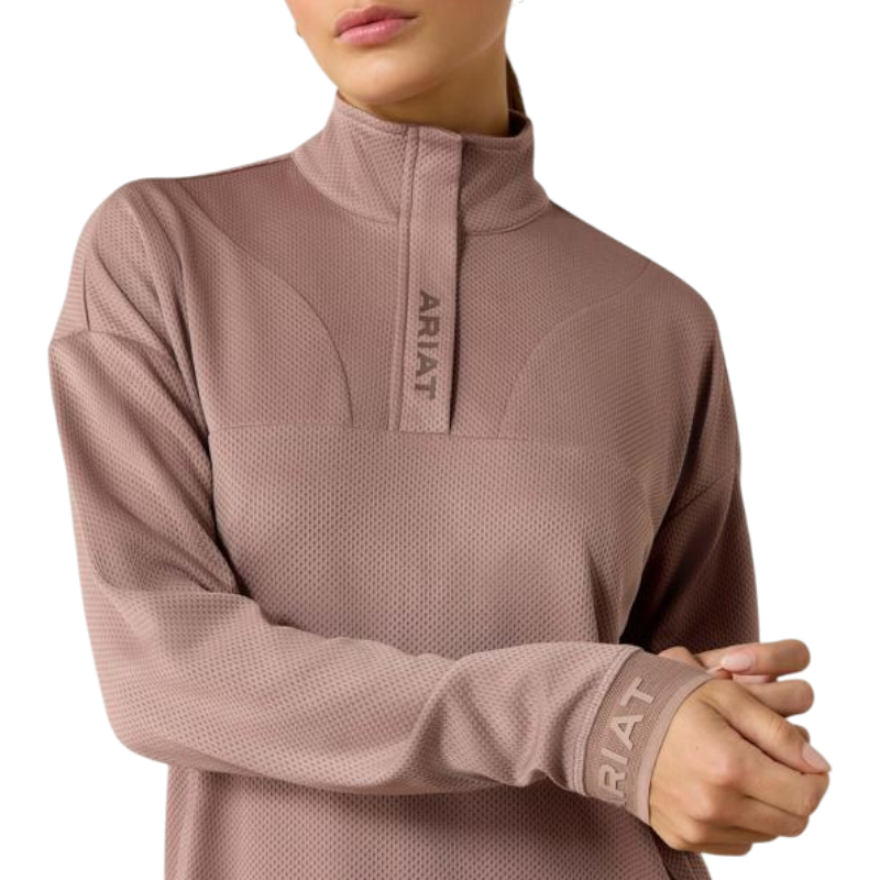 Sweat-shirt zippé femme Breathe antler