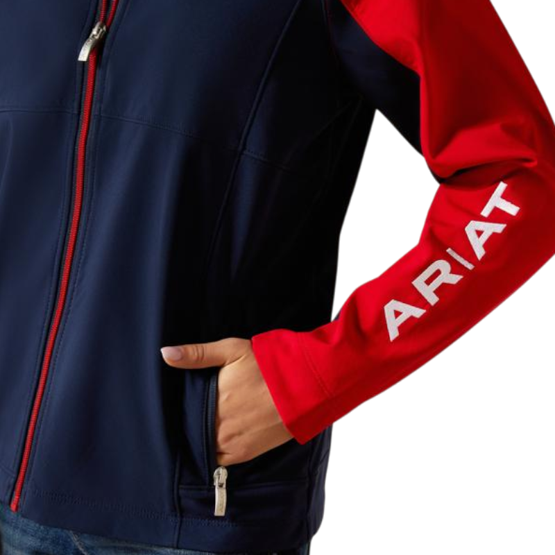 Veste enfant Team EQ navyt/ red