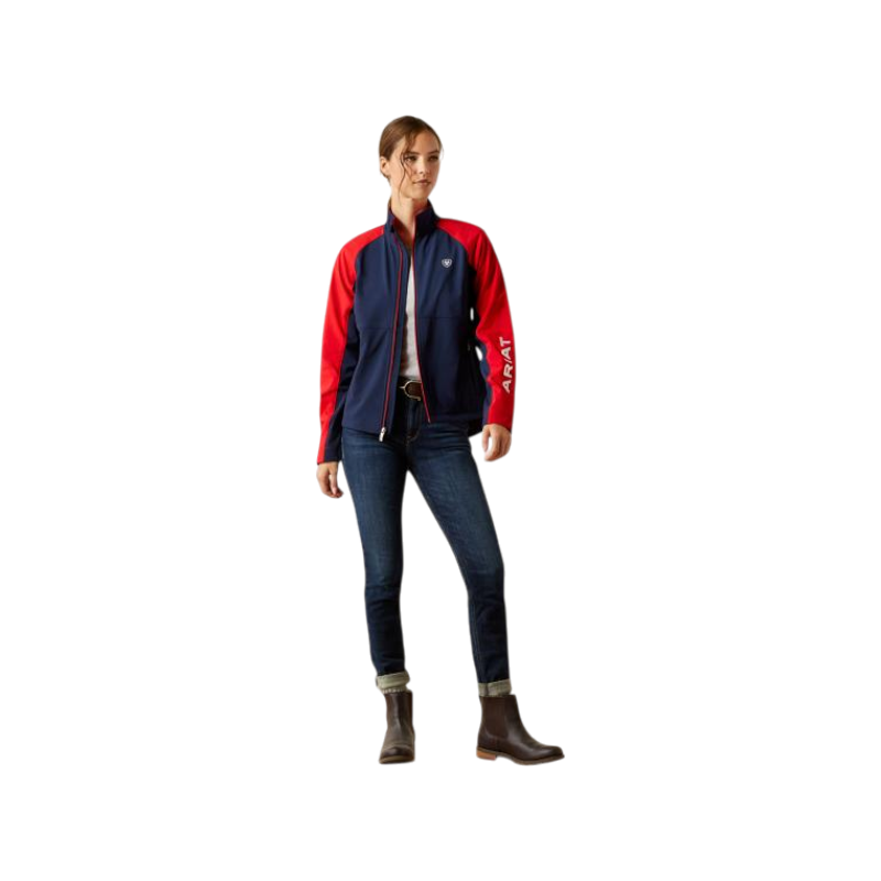 Veste femme Team EQ navyt/ red