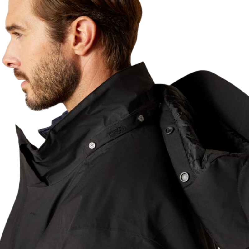 Veste imperméable homme Outer Banks noir