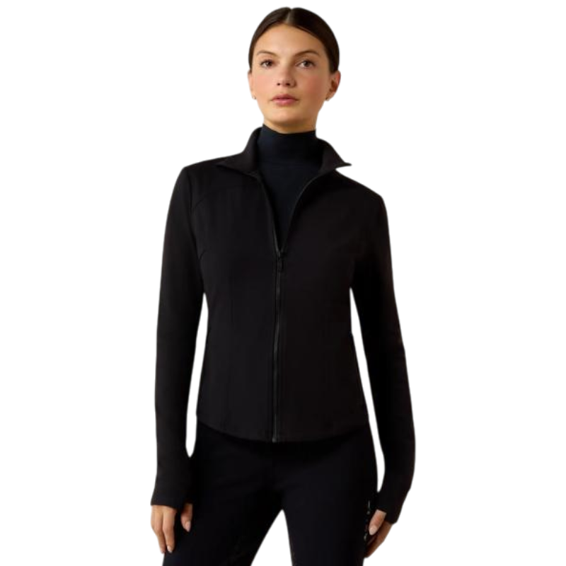 Veste zippée femme SolVeil noir