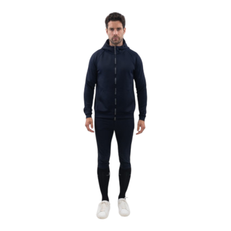 Harcour - Sweat technique zippé homme Aron marine