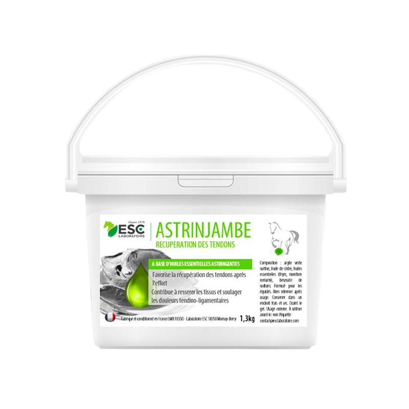 ESC Laboratoire - Argile verte récupération enrichie en huiles essentielles Astrinjambes 1,3 kg | - Ohlala