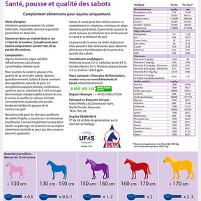 Hilton Herbs - Compléments alimentaire Enrichie en biotine Sabots & Santé 2kg | - Ohlala