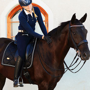 Equestrian Stockholm - Tapis de dressage Black Edition | - Ohlala