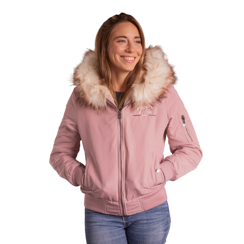 Bombers femme Lyon rose poudré Pénélope | OHLALA