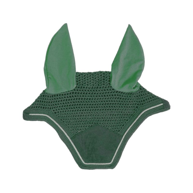 Kentucky Horsewear - Bonnet Wellington velvet vert foncé | - Ohlala