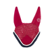 Equithème - Bonnet chasse-mouches Polyfun framboise/ marine | - Ohlala