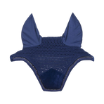 Kentucky Horsewear - Bonnet Wellington Velvet pearls marine | - Ohlala