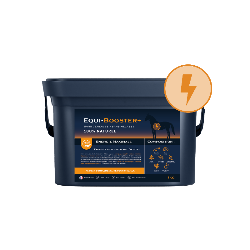 Equimojo - Complément alimentaire énergie Equi-Booster+