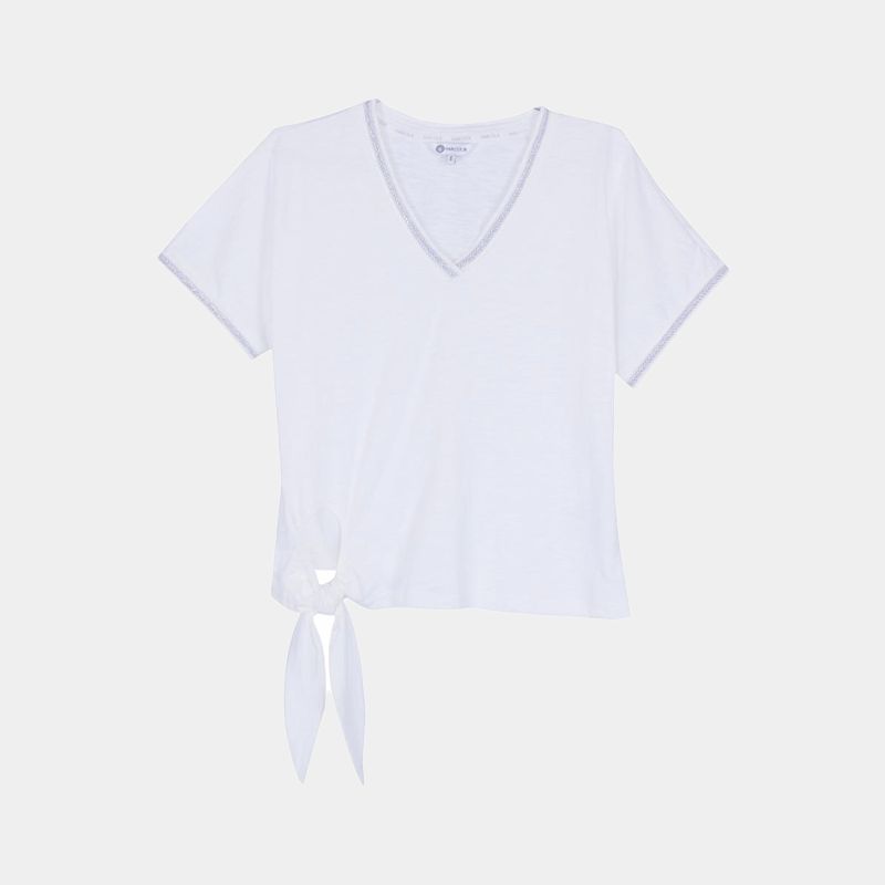 Harcour - Tee-shirt Femme Cairns blanc | - Ohlala