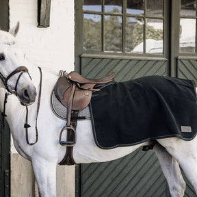 Kentucky Horsewear - Couvre reins carré Heavy Fleece vert | - Ohlala
